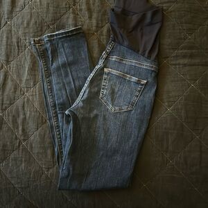 Seraphine Maternity dark wash skinny maternity jeans